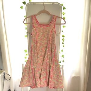 Kids space-dyed 90 degrees dress